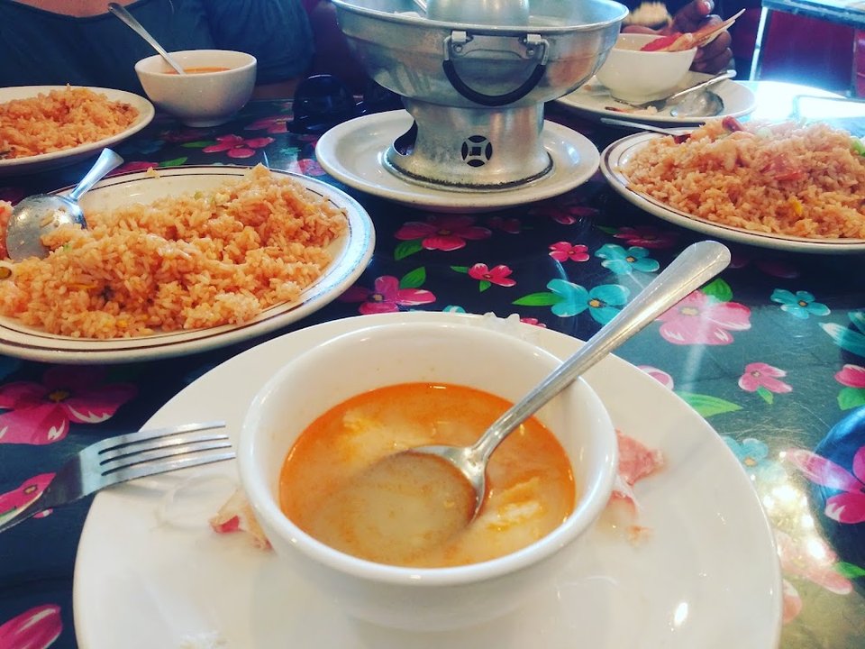 7 Seas Soup with Fried Rice